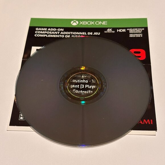 Pro Evolution Soccer 2019 Xbox One Brand New Loose Disc - Picture 2 of 2